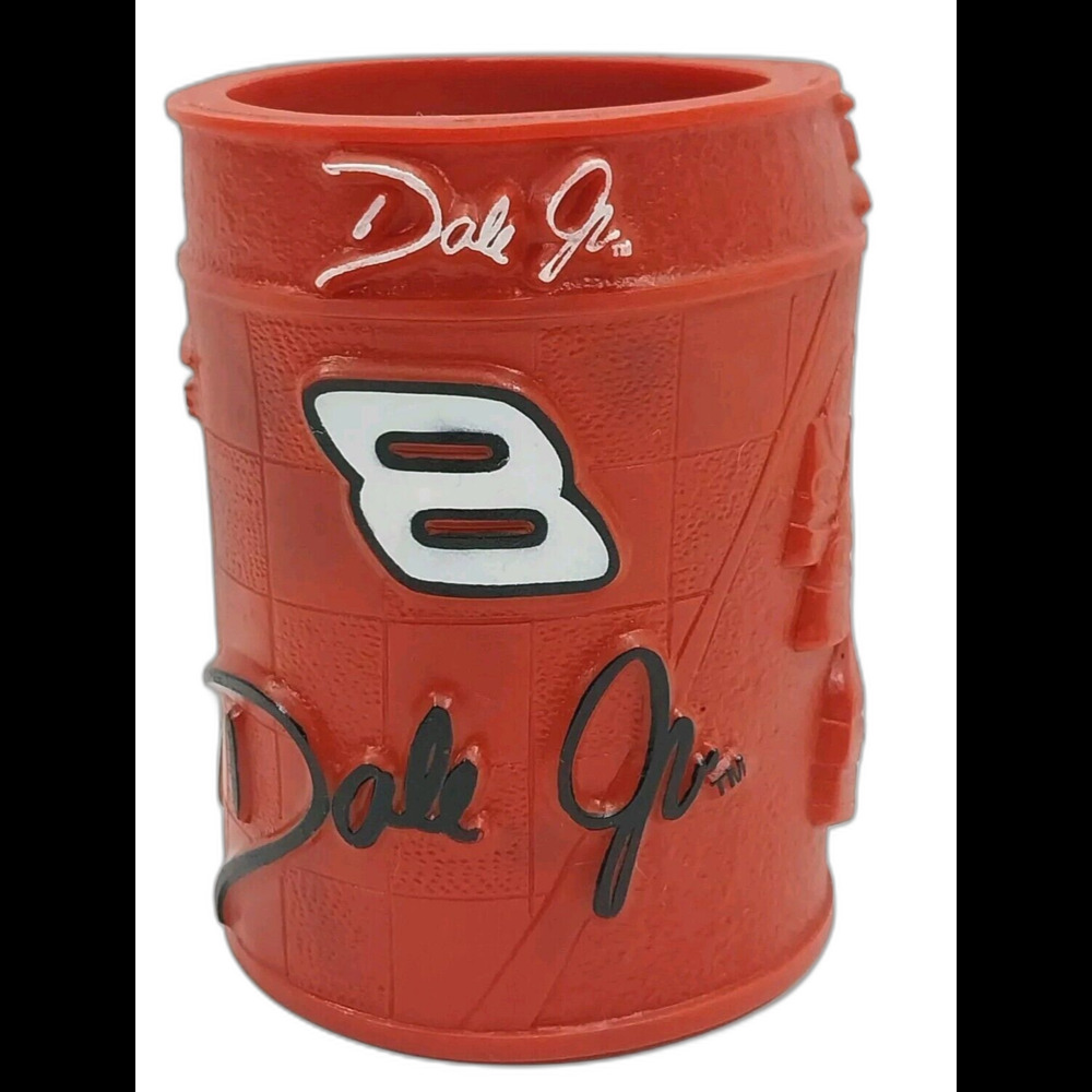 Dale Earnhardt Jr. #8 Can Koozie Winners Circle NASCAR Red and Black #N078